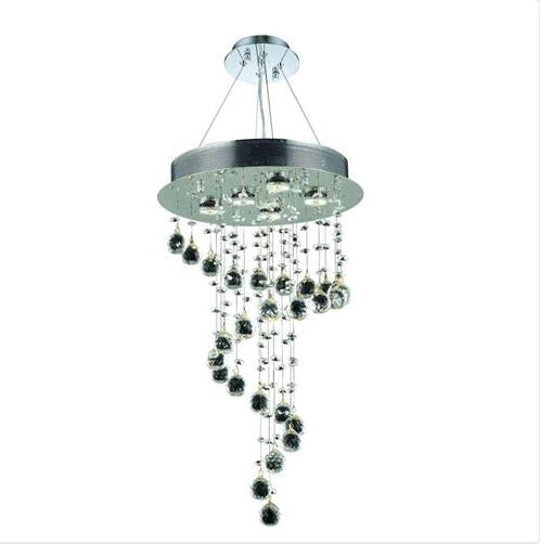 Chrome Five-Light 26-in Chandelier