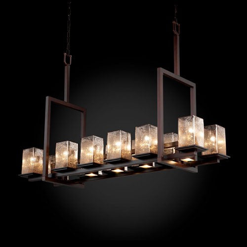 Group Fusion Montana 12-Up and Dark Tall Chandelier