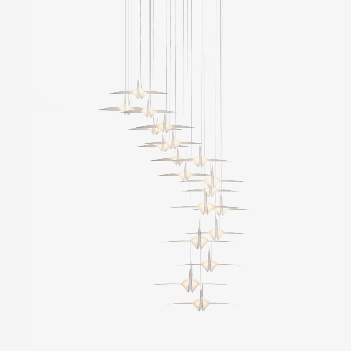 Crane Flock Chandelier