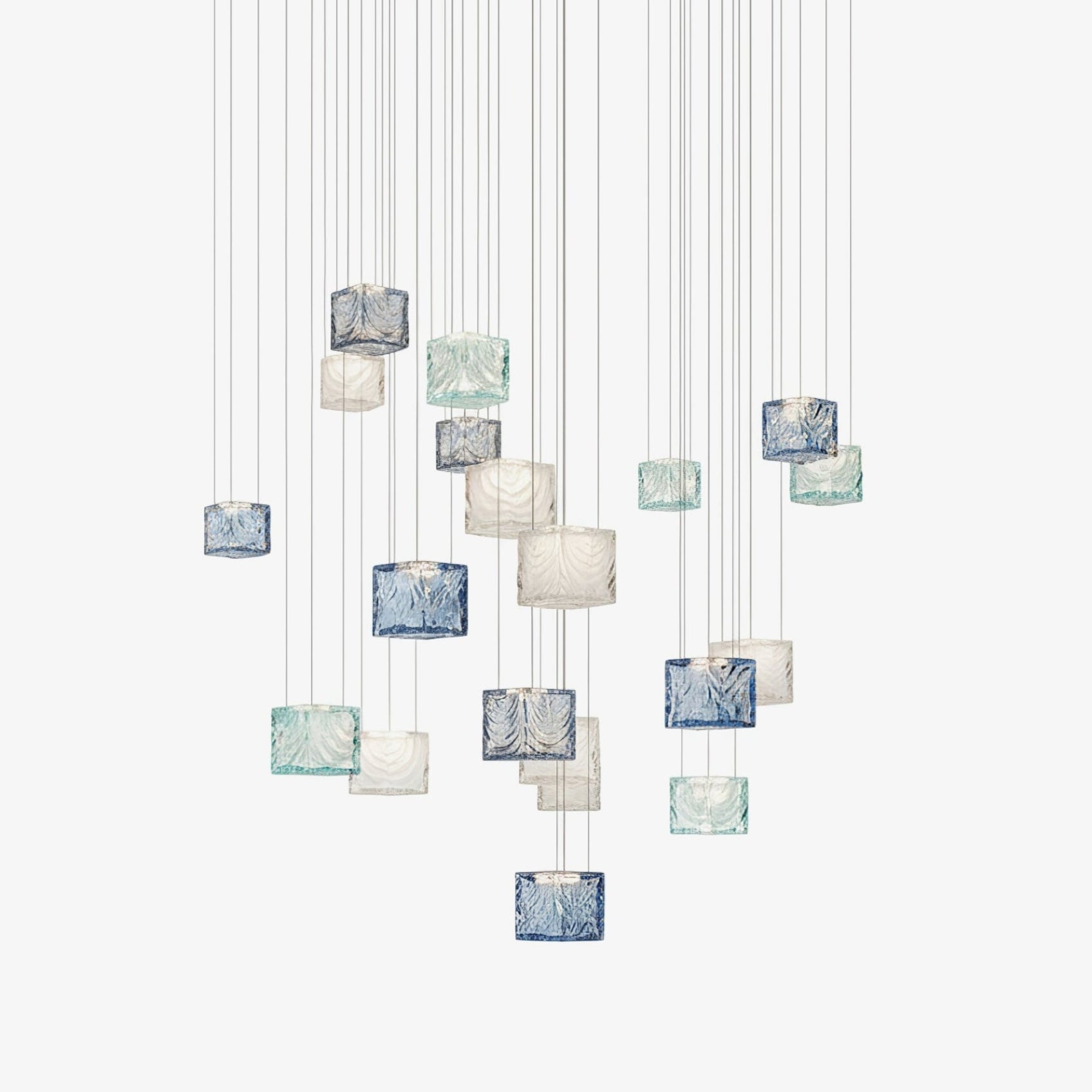 Crystal Pixels Customizable Chandelier