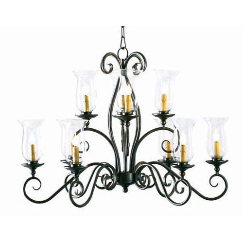 French Bronze Chandelier