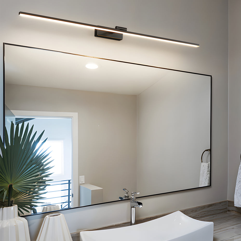 Contemporary Copper Adjustable LED Bathroom Vanity, detail angle 3, Tianguang Select