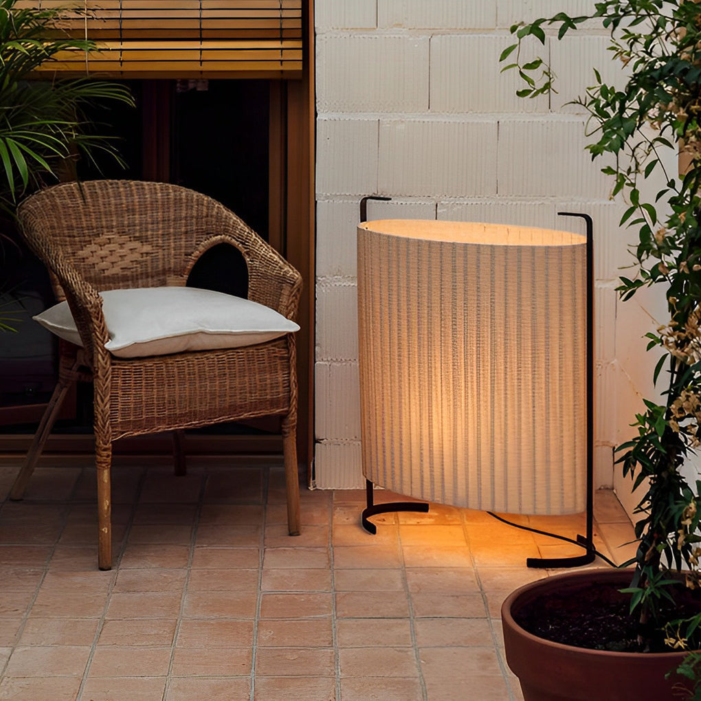 42 Inch Modern Japanese- Outdoor Floor Lamp detail view 3