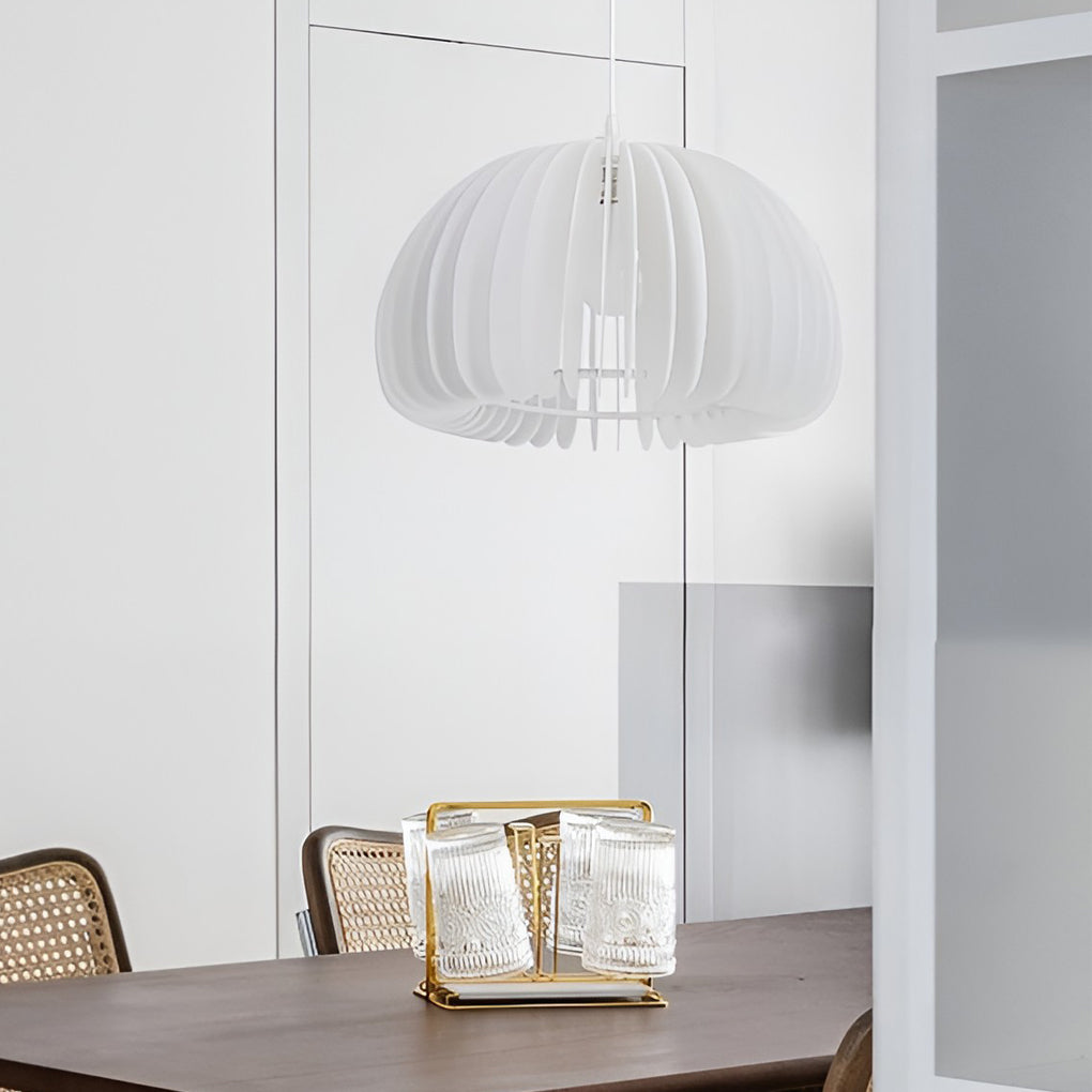 Lantern Shaped 3 Step Dimming LED 16W White Chandelier