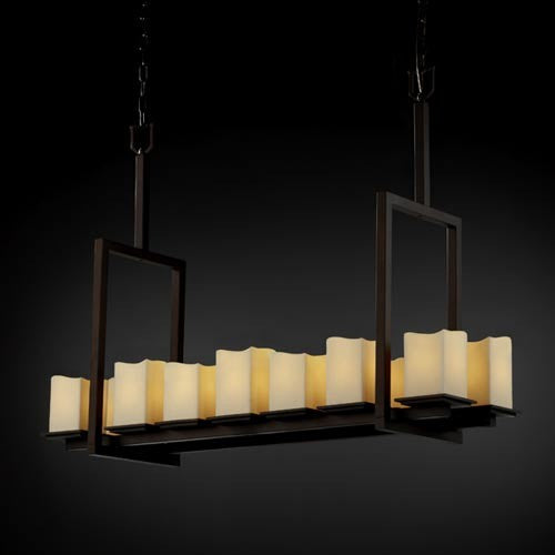 Crystal CandleAria Montana Fourteen-Light Chandelier