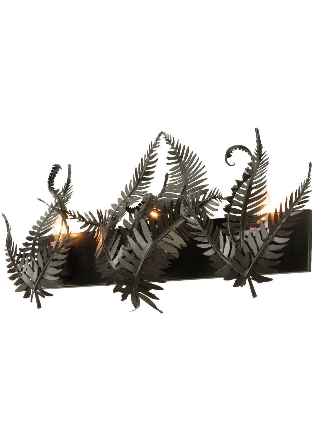 3-Light 14.25" Timeless Bronze Wall Sconce front view