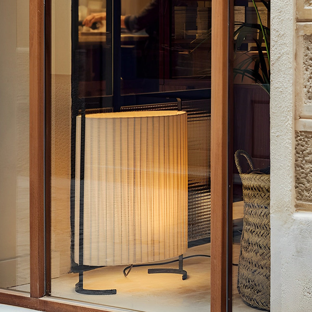 42 Inch Modern Japanese- Outdoor Floor Lamp detail view 4