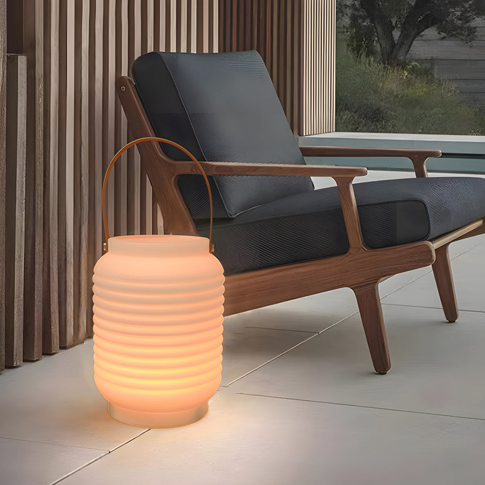 Portable LED RGB Outdoor Sound Lantern Dining Table
