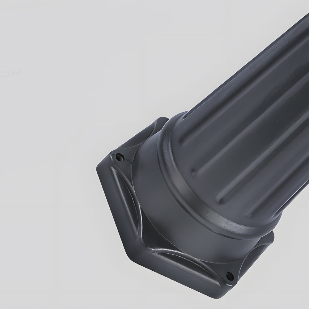 102-Inch Black Outdoor Street Light with 3-Light Post