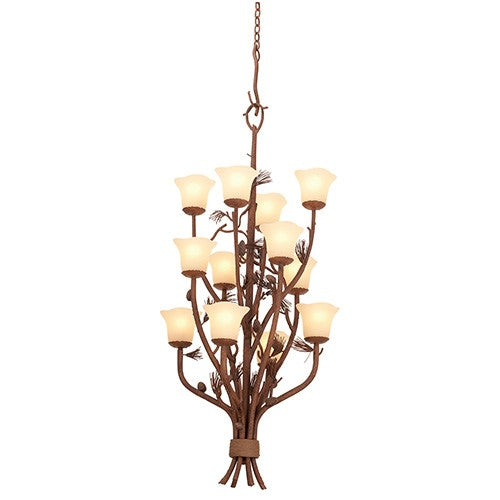 Ponderosa 12-Light Foyer Chandelier