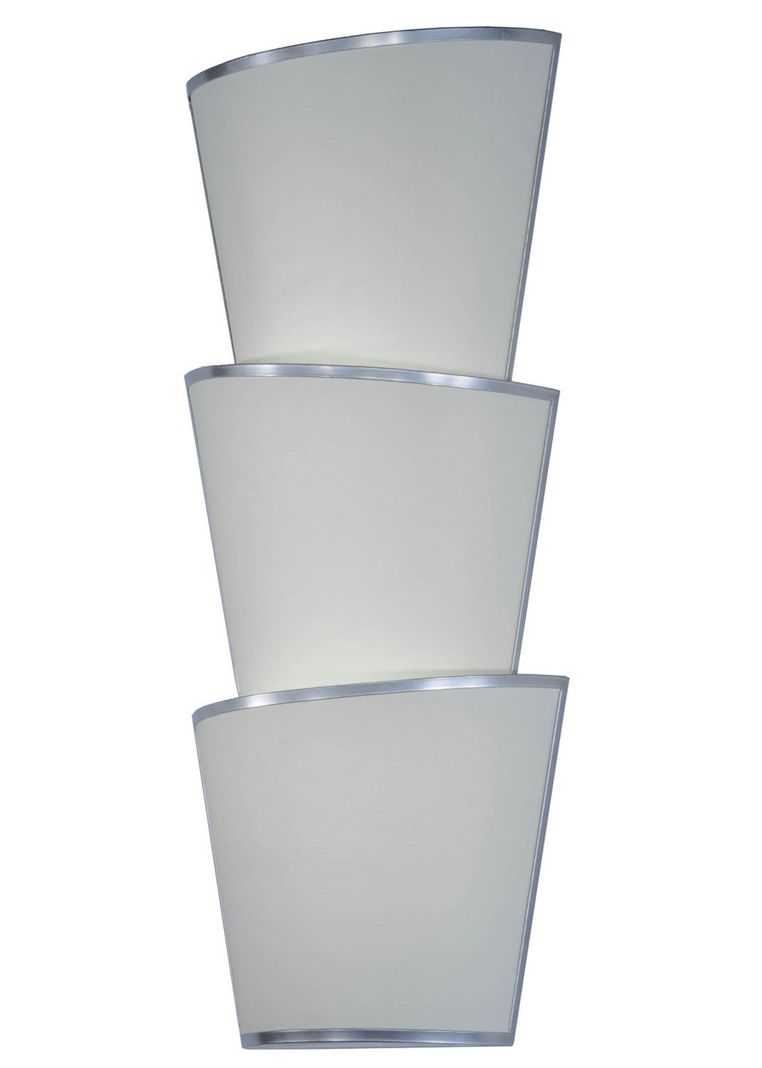 Lenox 4-Light 40.75" Nickel LED Wall Sconce front view