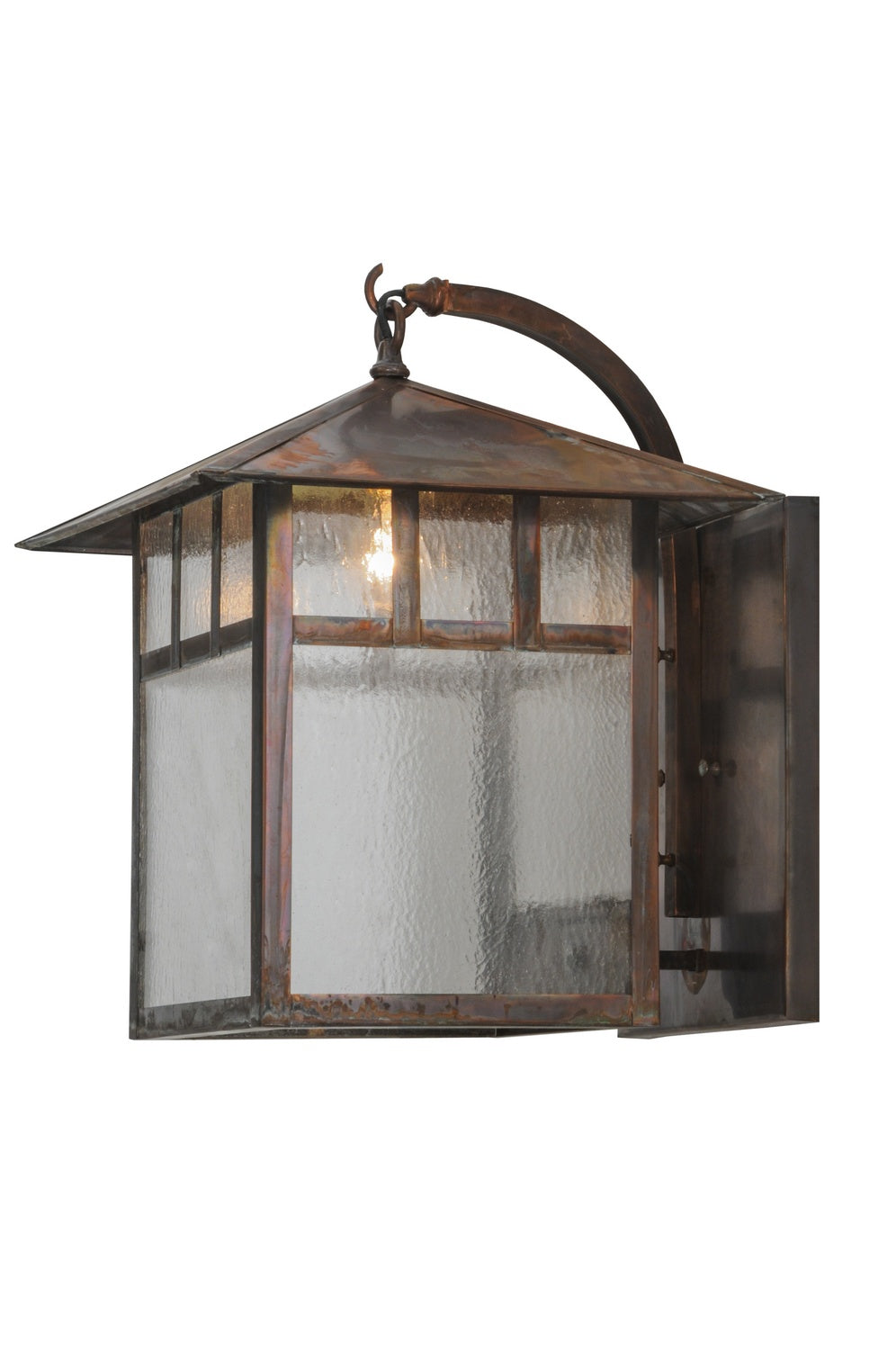 Seneca 1-Light 20.00" Vintage Copper Wall Sconce front view