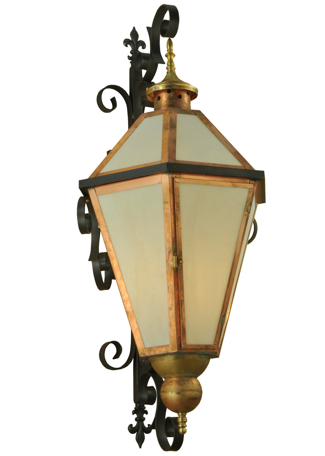 Millesime 1-Light 43.00" Copper And Timeless Bronze Wall Sconce front view