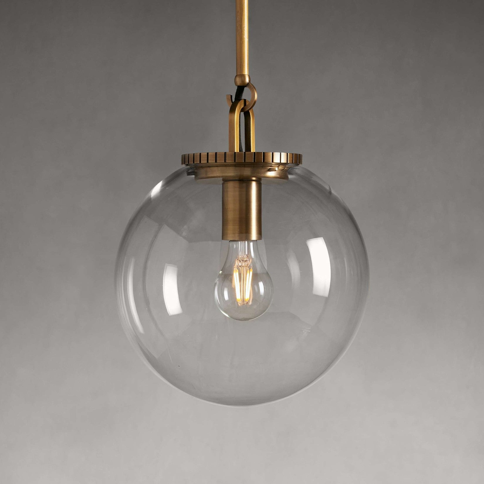 Wescott Globe Pendant with Rod