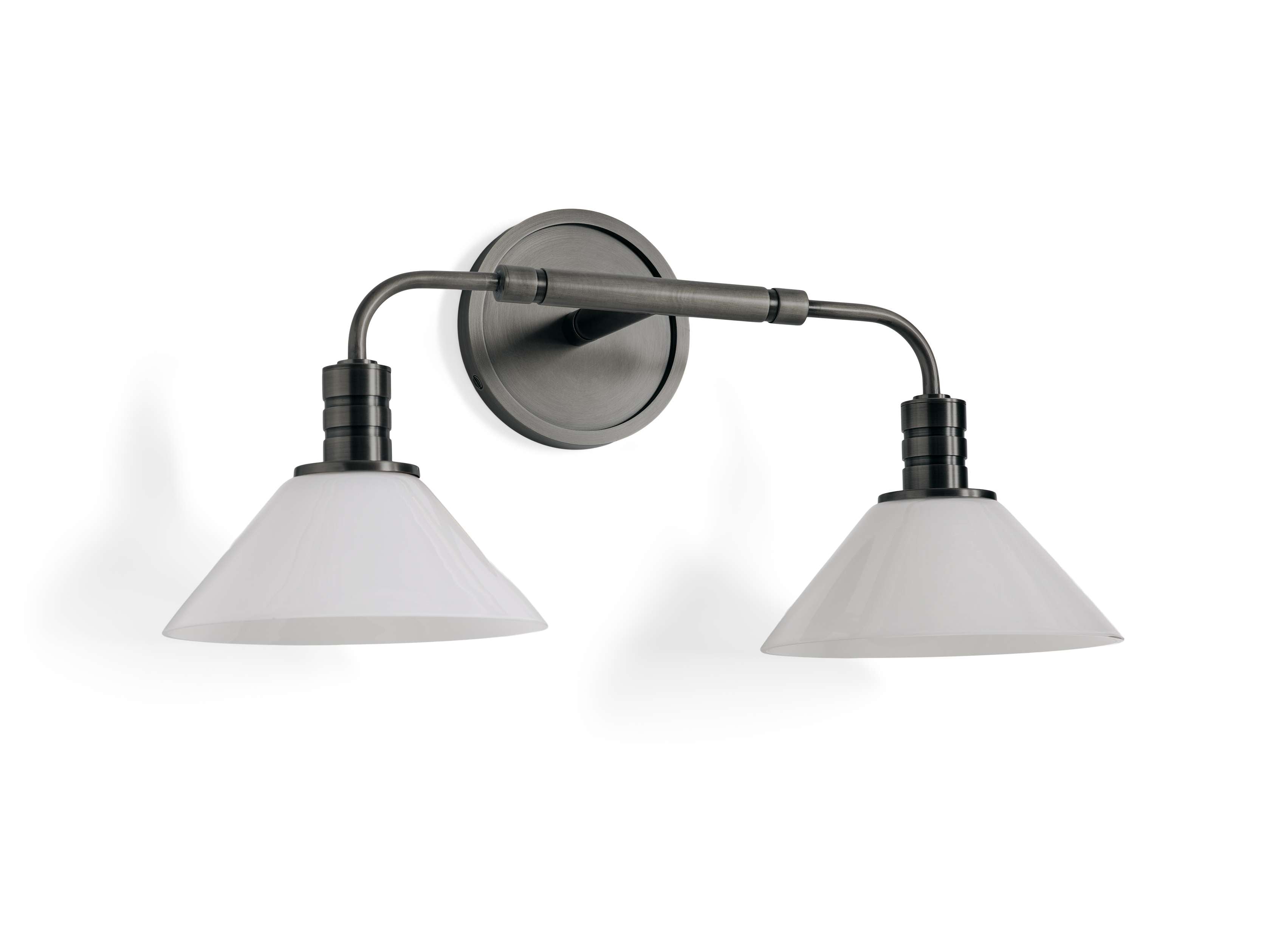 Theron Double Sconce in Bronze
