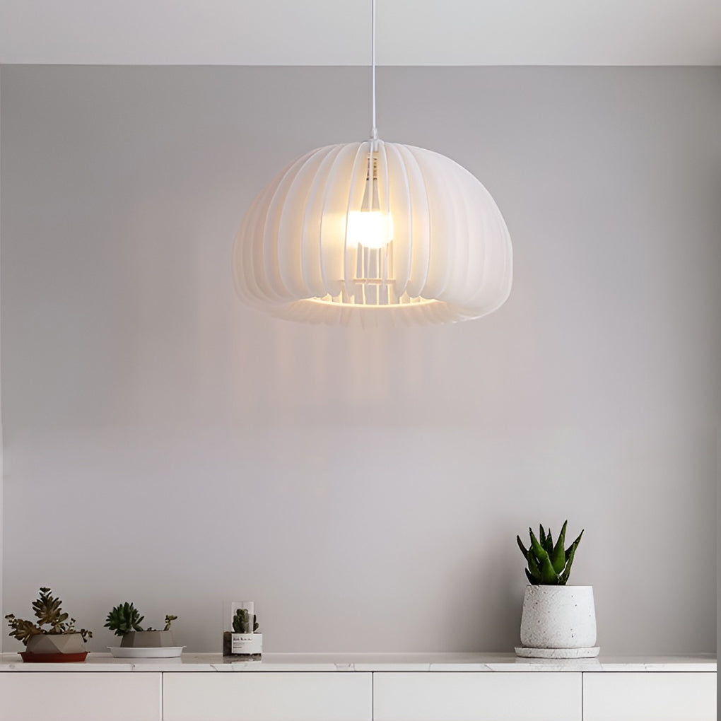 Lantern Shaped 3 Step Dimming LED 16W White Chandelier