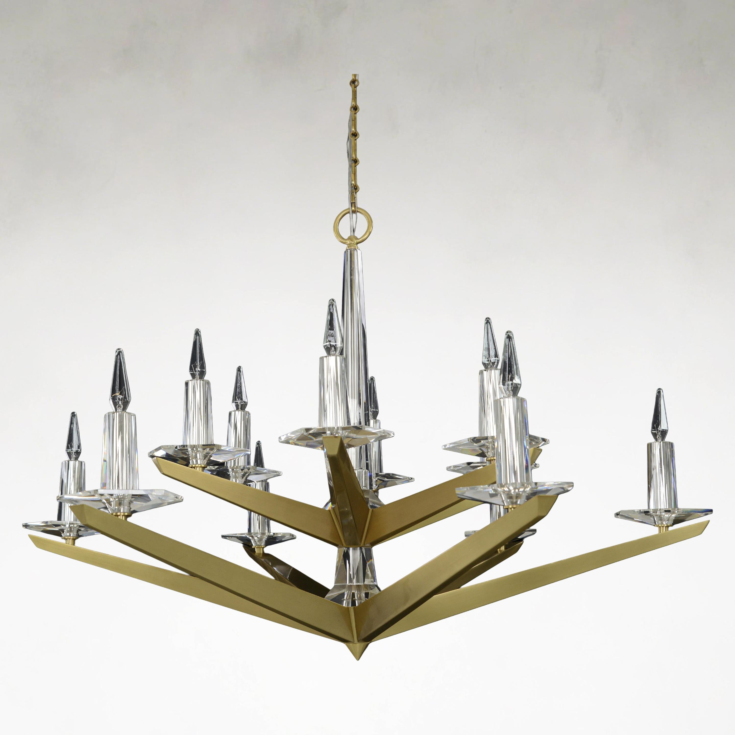 Antarus Twelve-Light Ceiling Chandelier