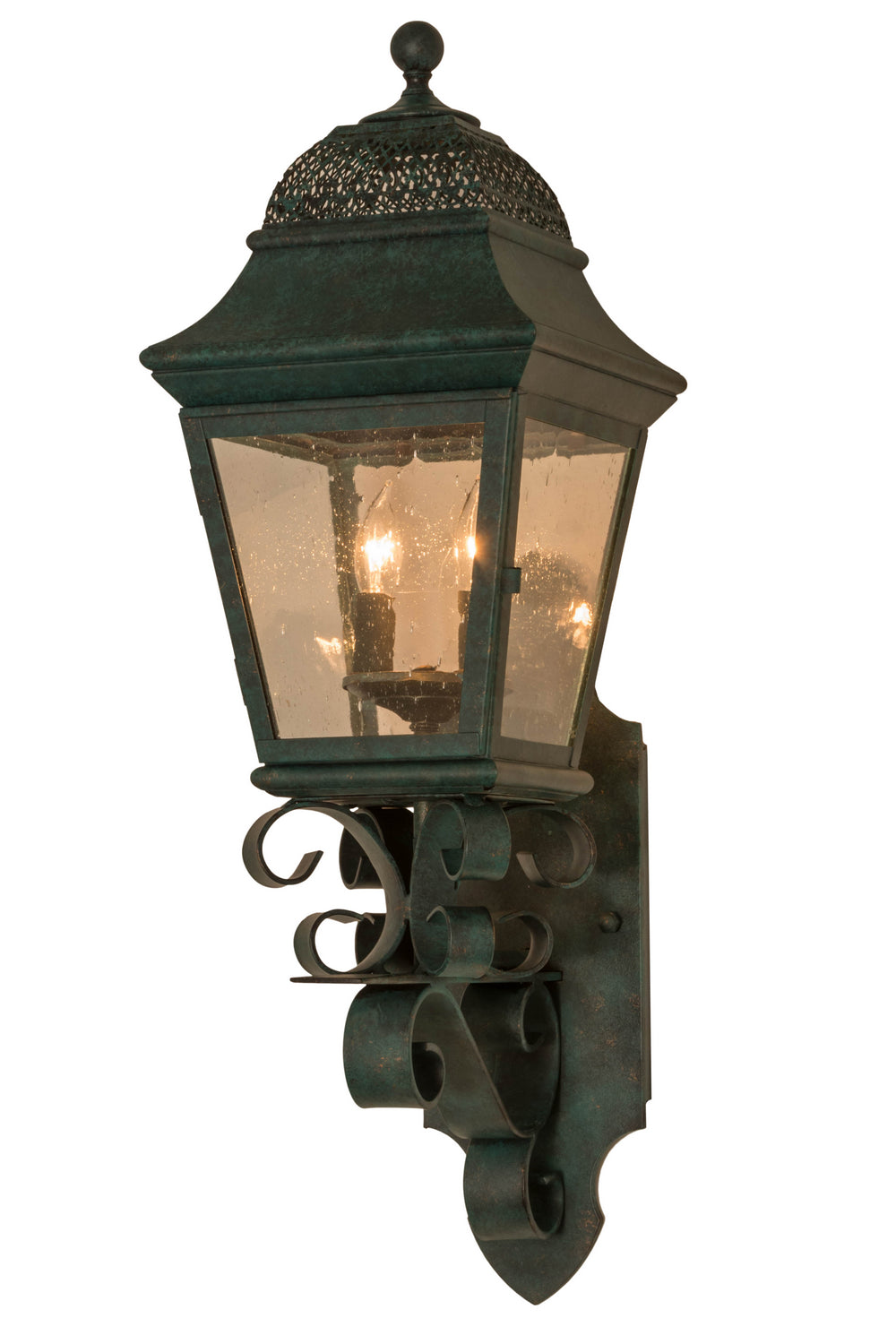 Arnette 2-Light 27.50" Golden Verdi Wall Sconce front view
