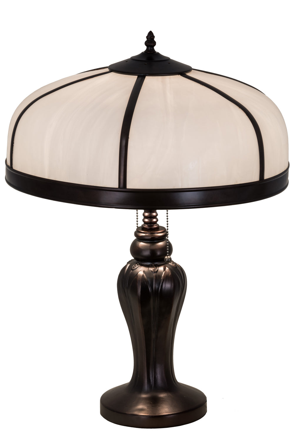 2-Light 24.00" Craftsman Brown Outdoor Wall Sconce front view