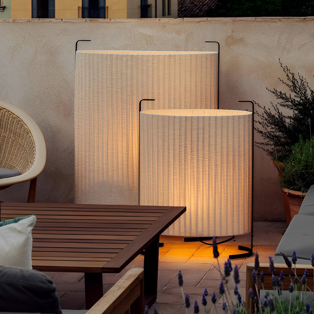 42 Inch Modern Japanese- Outdoor Floor Lamp detail view 5