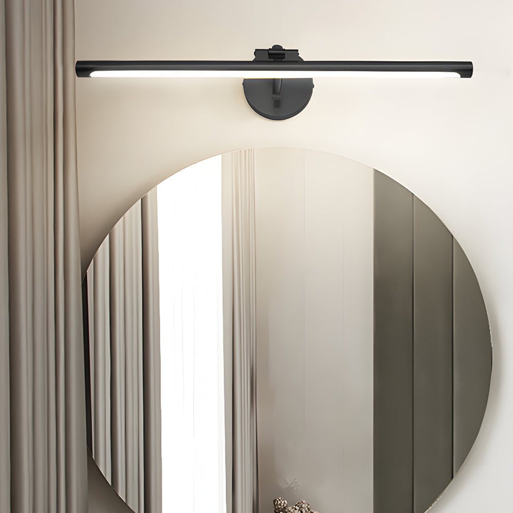 Sleek Rotatable Copper LED Bathroom Vanity Fixture Over Mirror Bath Bar, Bathroom Vanity Light, 15.7"