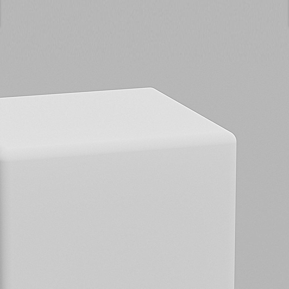 Waterproof Luminous Square Cubes LED White USB Solar Exterior Floor Light, Outdoor Wall Light, detail 6
