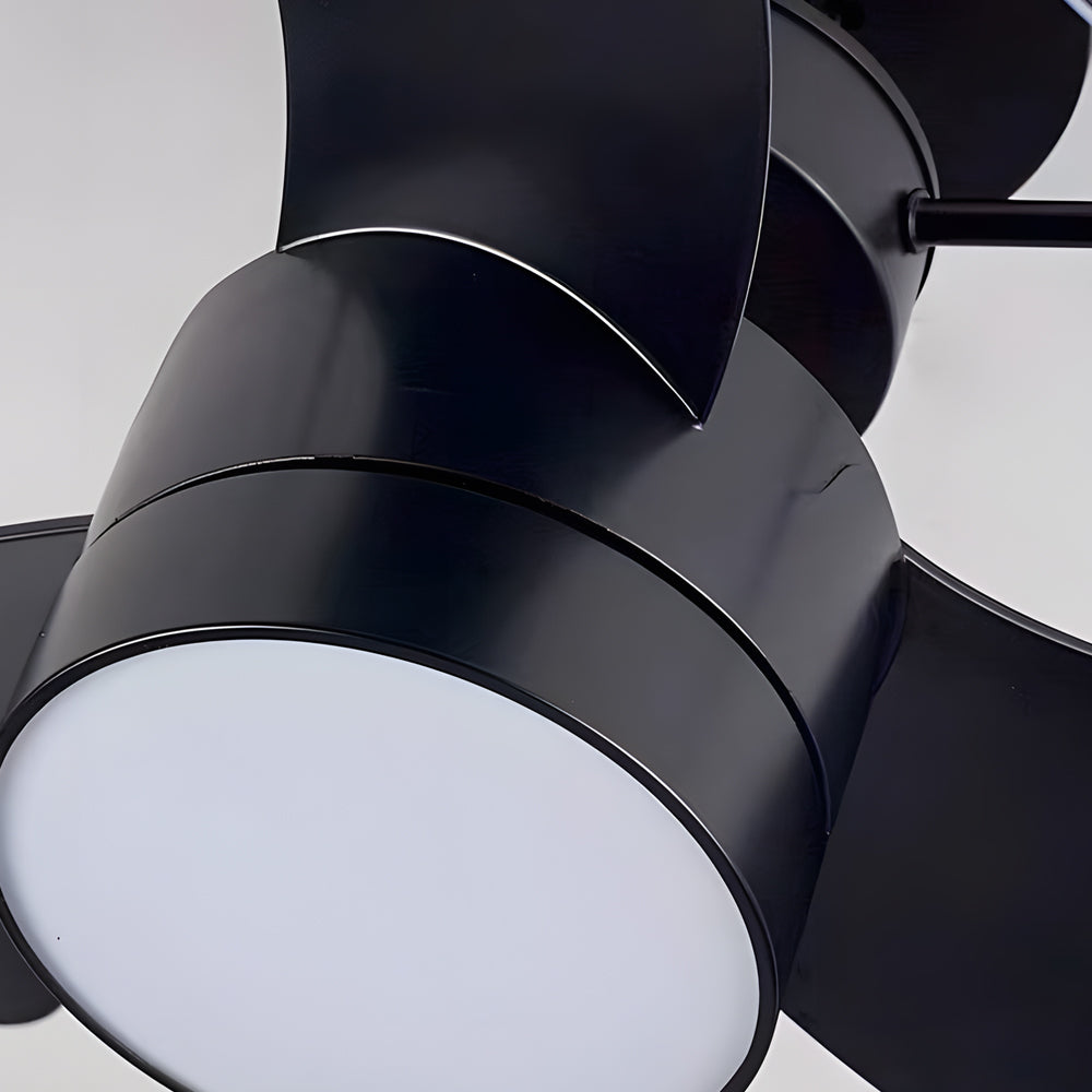 23.6-Inch Low Profile Ceiling Fan with Light