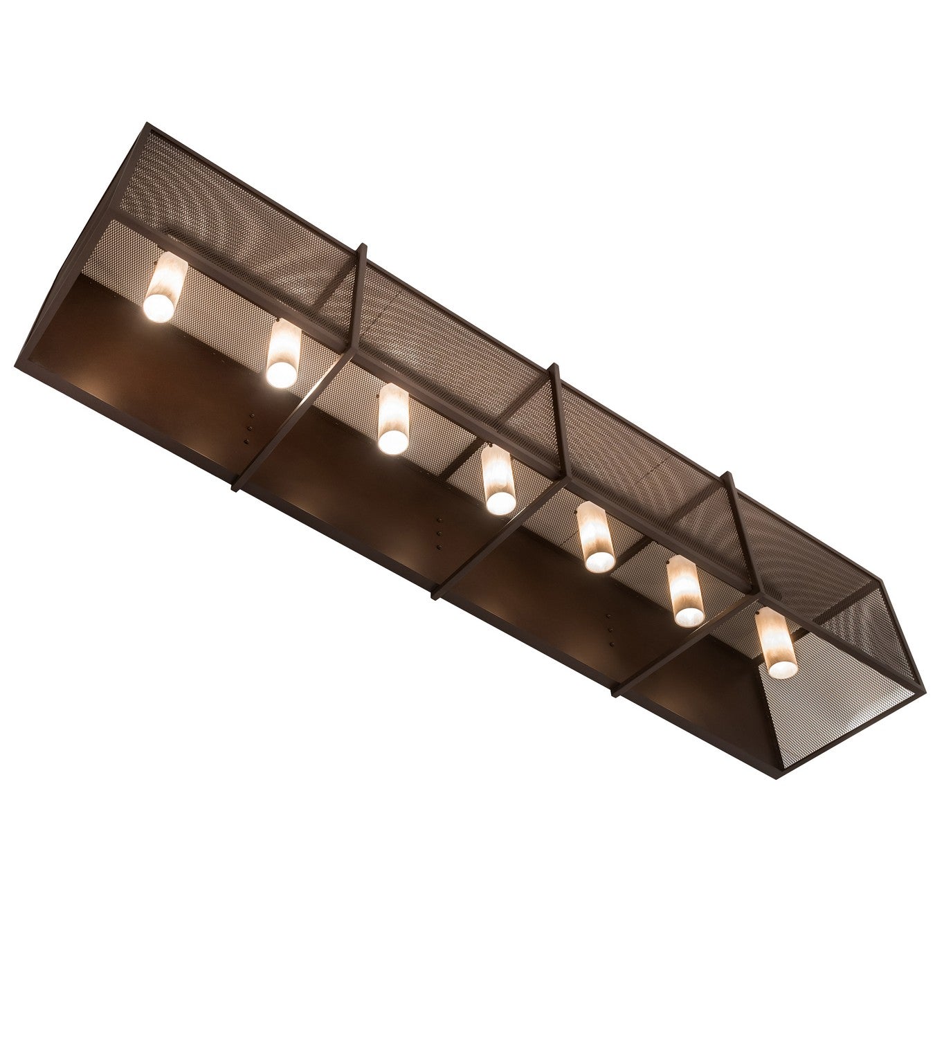Kitzi 7-Light 18.00" Cafe Noir Wall Sconce detail view 3
