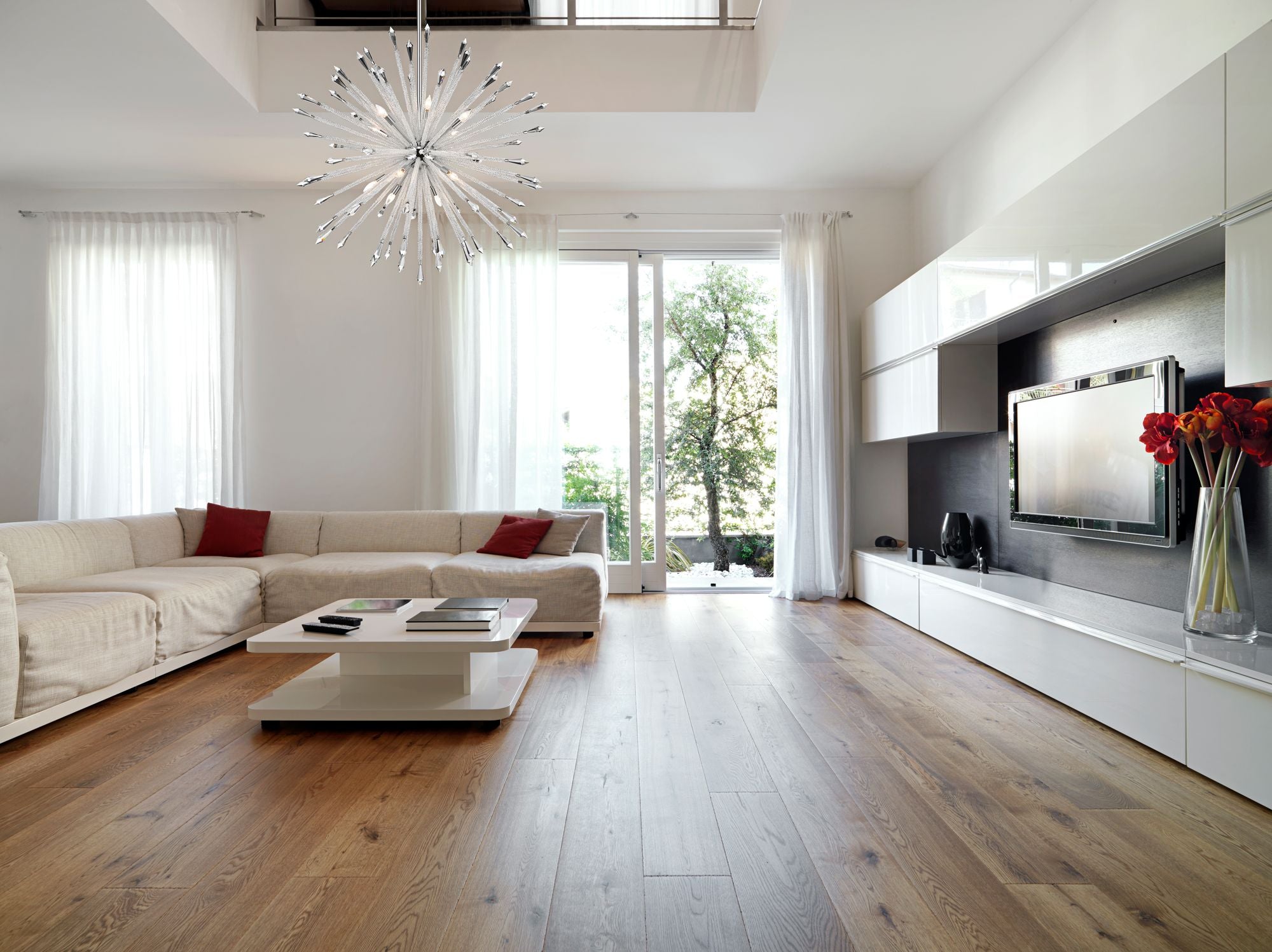 12-Light Chandelier in Chrome