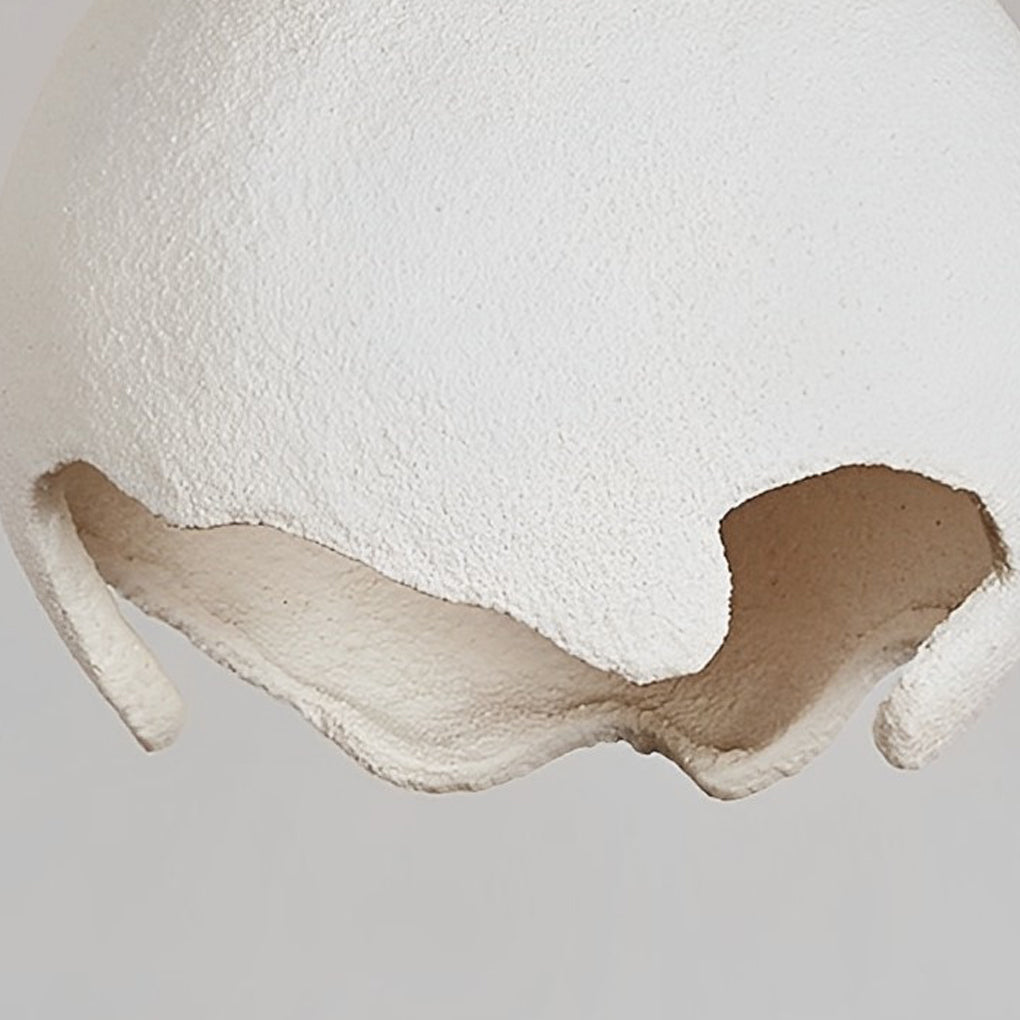 Irregular Ball Creative Ins Creamy White Chandelier
