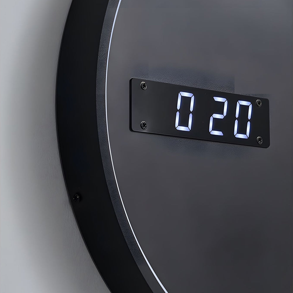 Moon LED Wall Light Wall Digital Clock Astronaut Decor 3 Color Wall Light, Hardwired Wall Sconce, detail 6