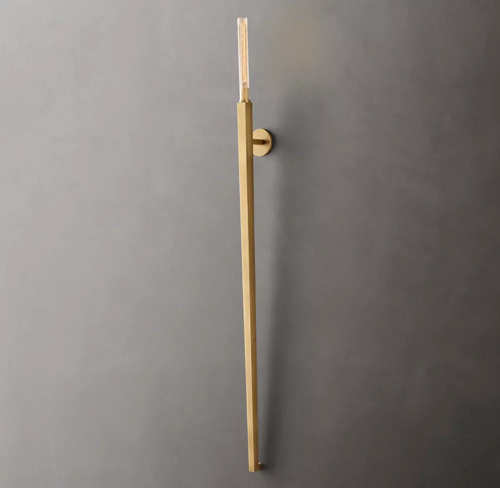 Cannele Torch Wall Light, Wall Sconce, 6"D x 72"H