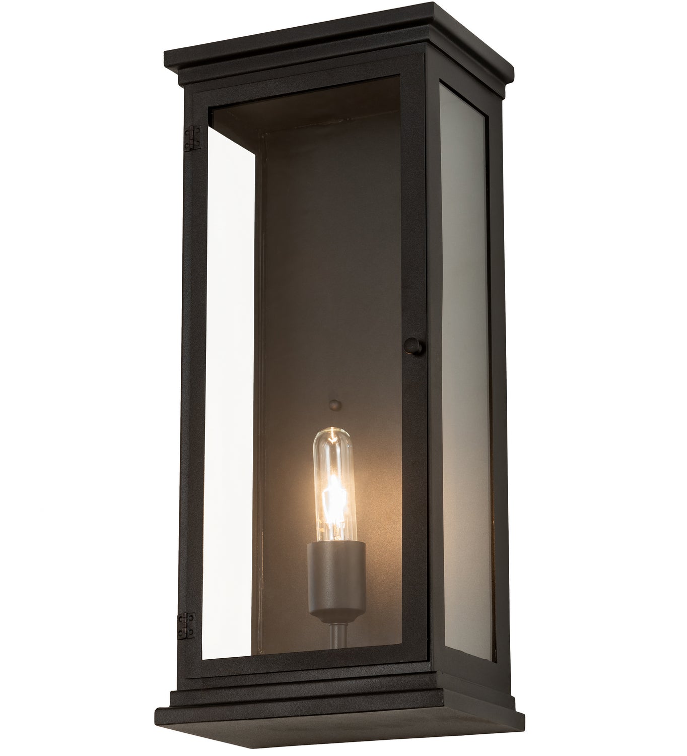 Whitman 1-Light 21.50" Wrought Iron Wall Sconce front view