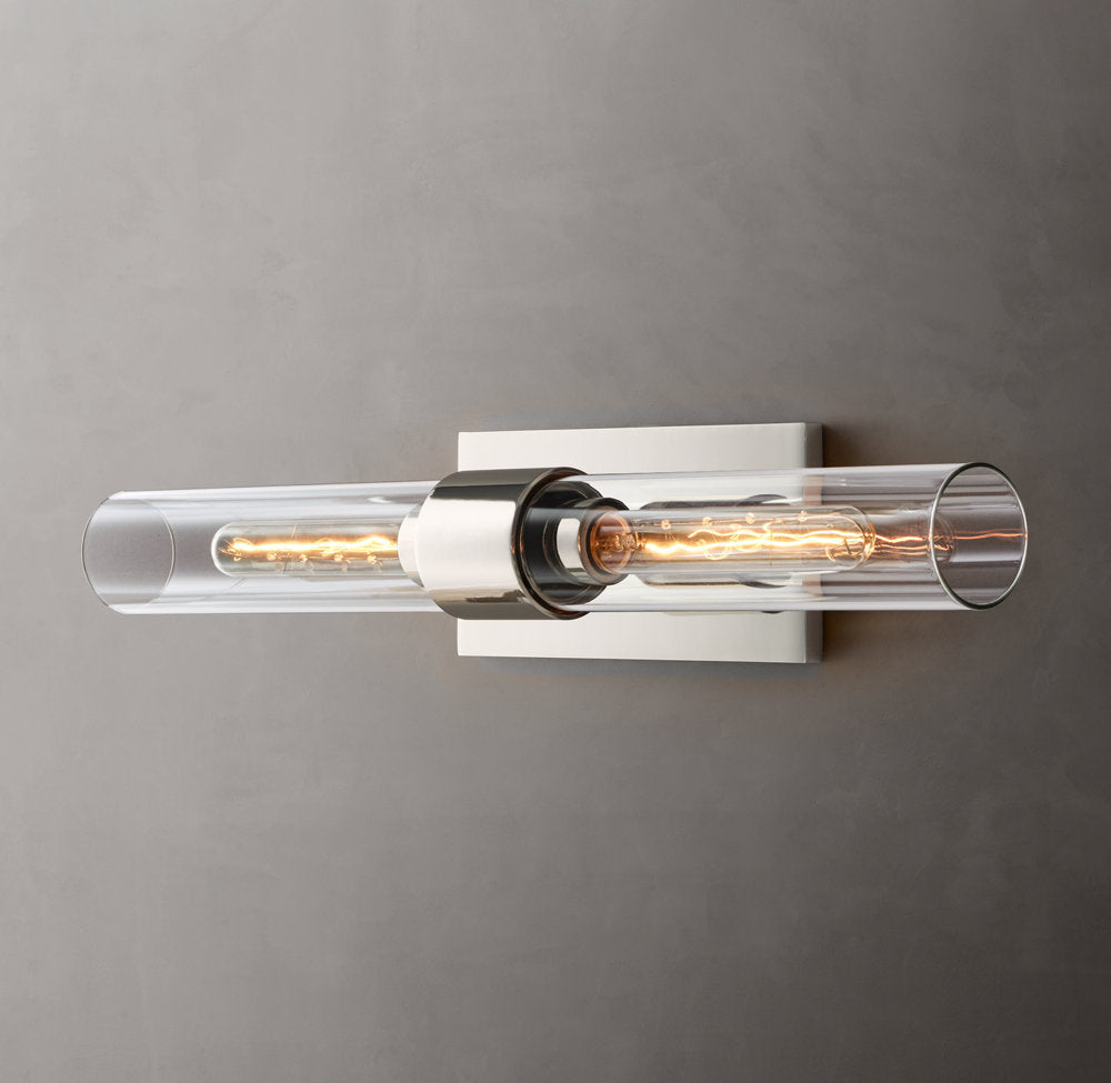 Ravelle Linear Wall Light, Bathroom Wall Sconce, detail 18