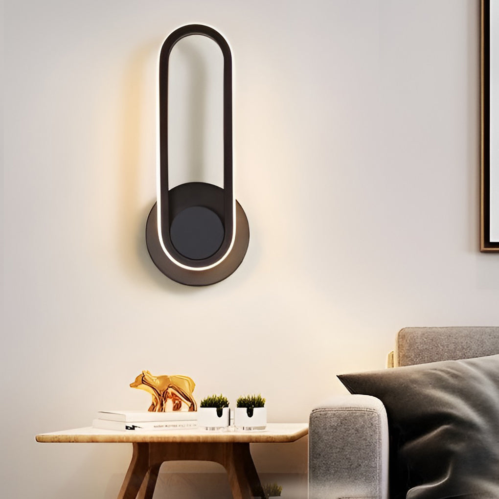 330° Rotatable Rounded Box LED Nordic Wall Light, Bedroom Wall Sconce, detail 7