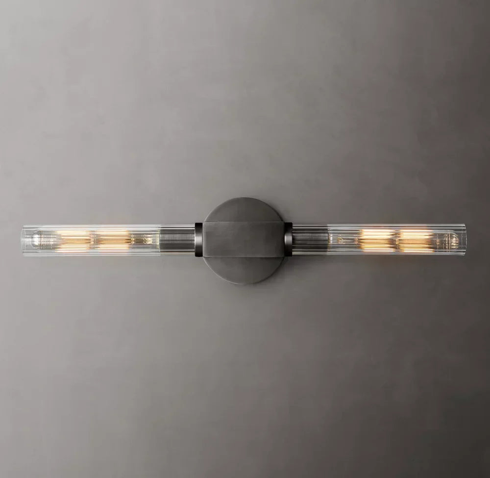 Cannele Linear Wall Light, Bathroom Wall Sconce, detail 12