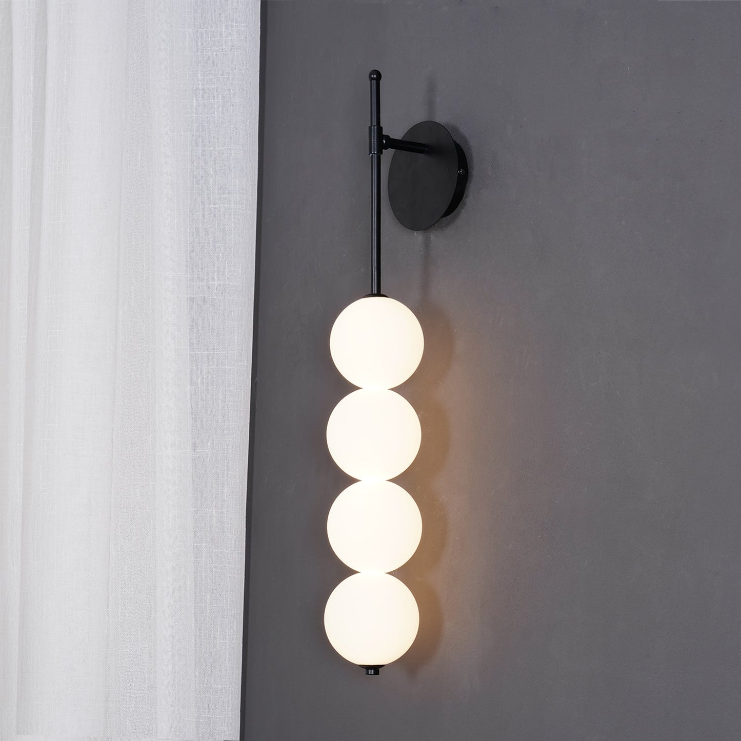 Abacus Wall Light, Bedroom Wall Sconce, detail 20