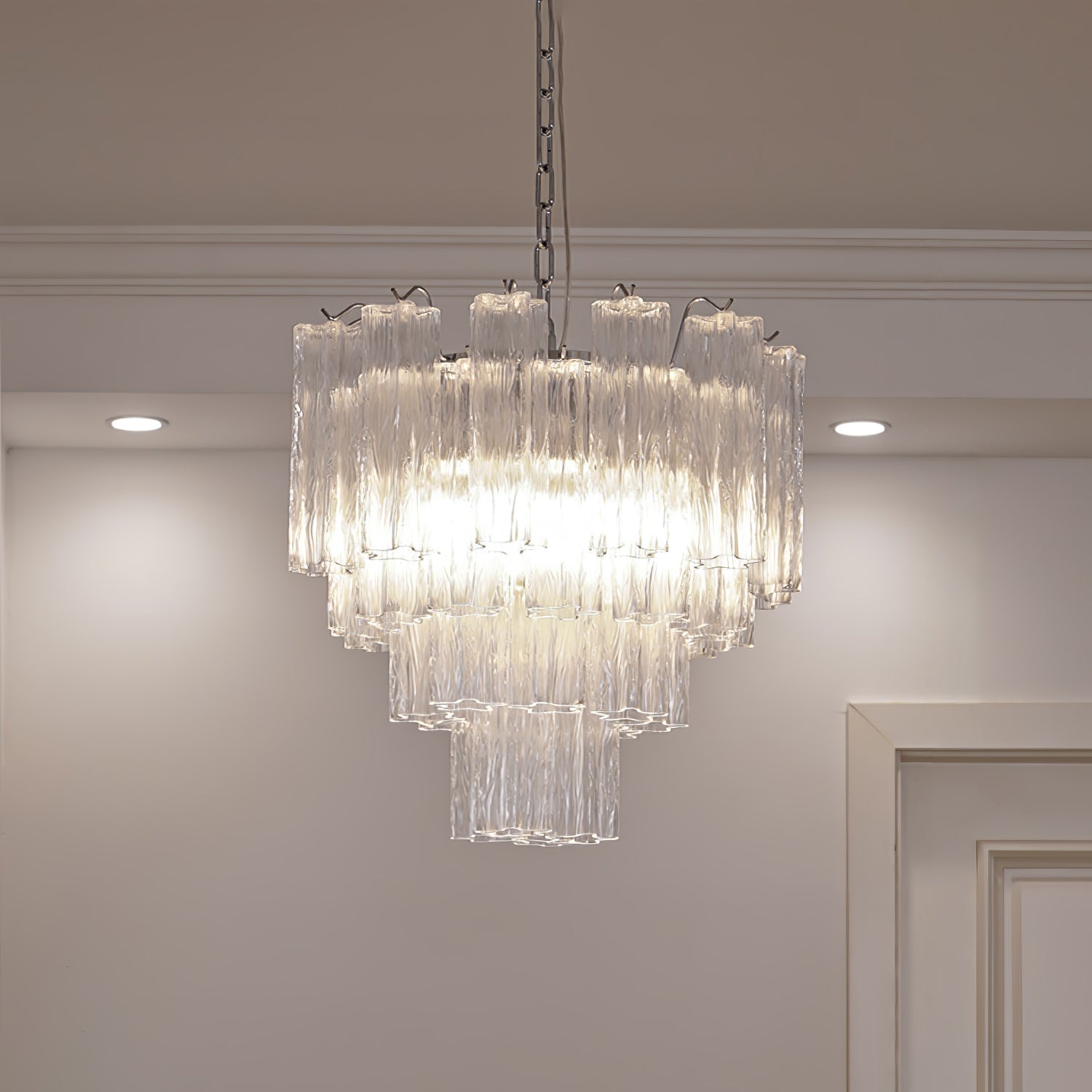 Addis Chandelier detail view 4