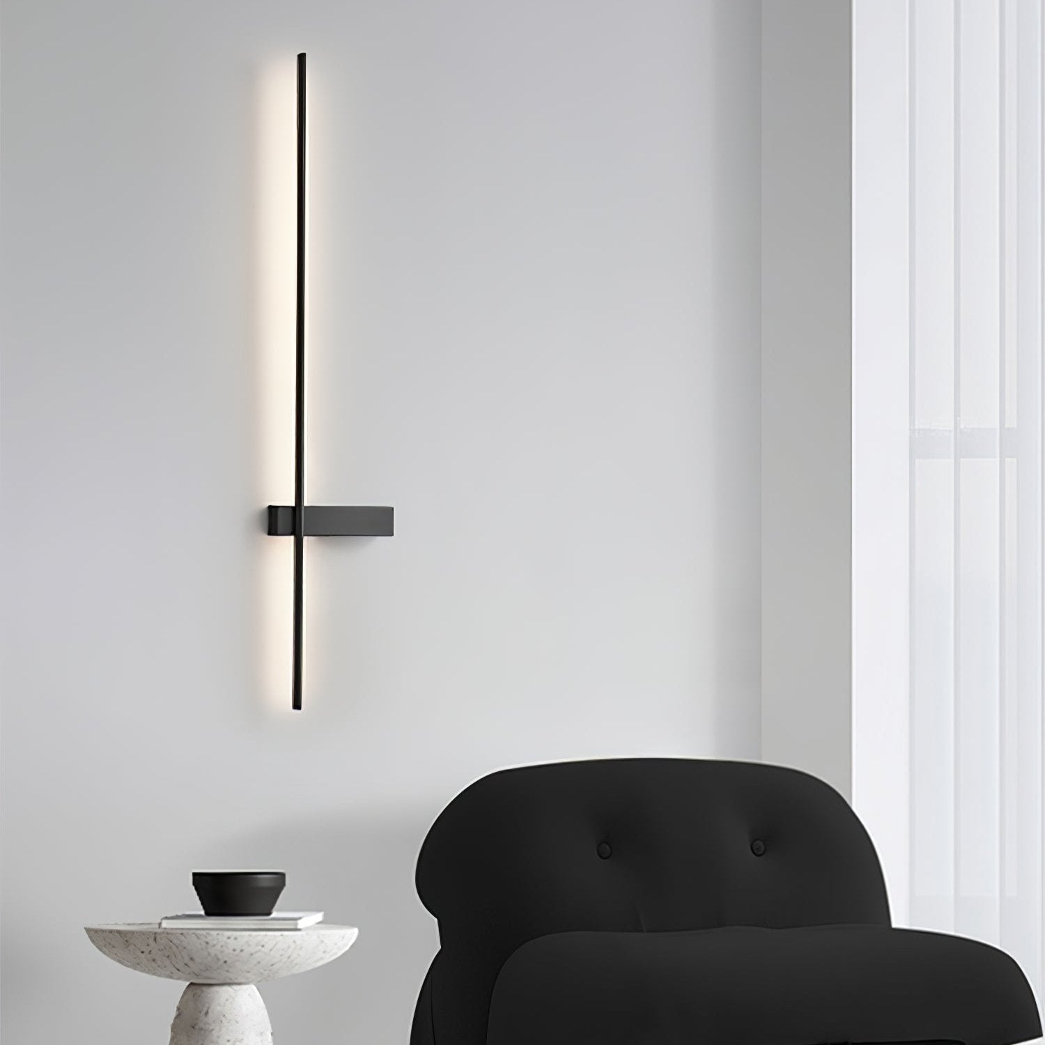 Adeline Linear Wall Light, Hardwired Wall Sconce, detail 12