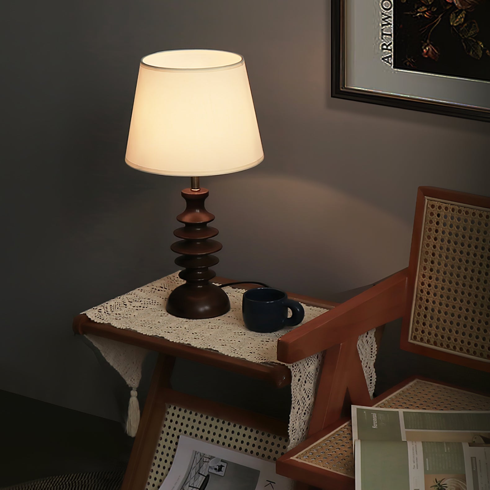 Adesso Beatrice Table Lamp detail view 4