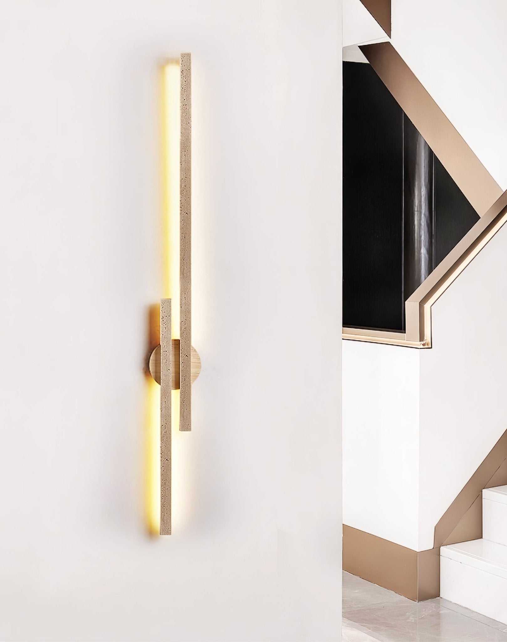 Aeris Travertine Wall Light