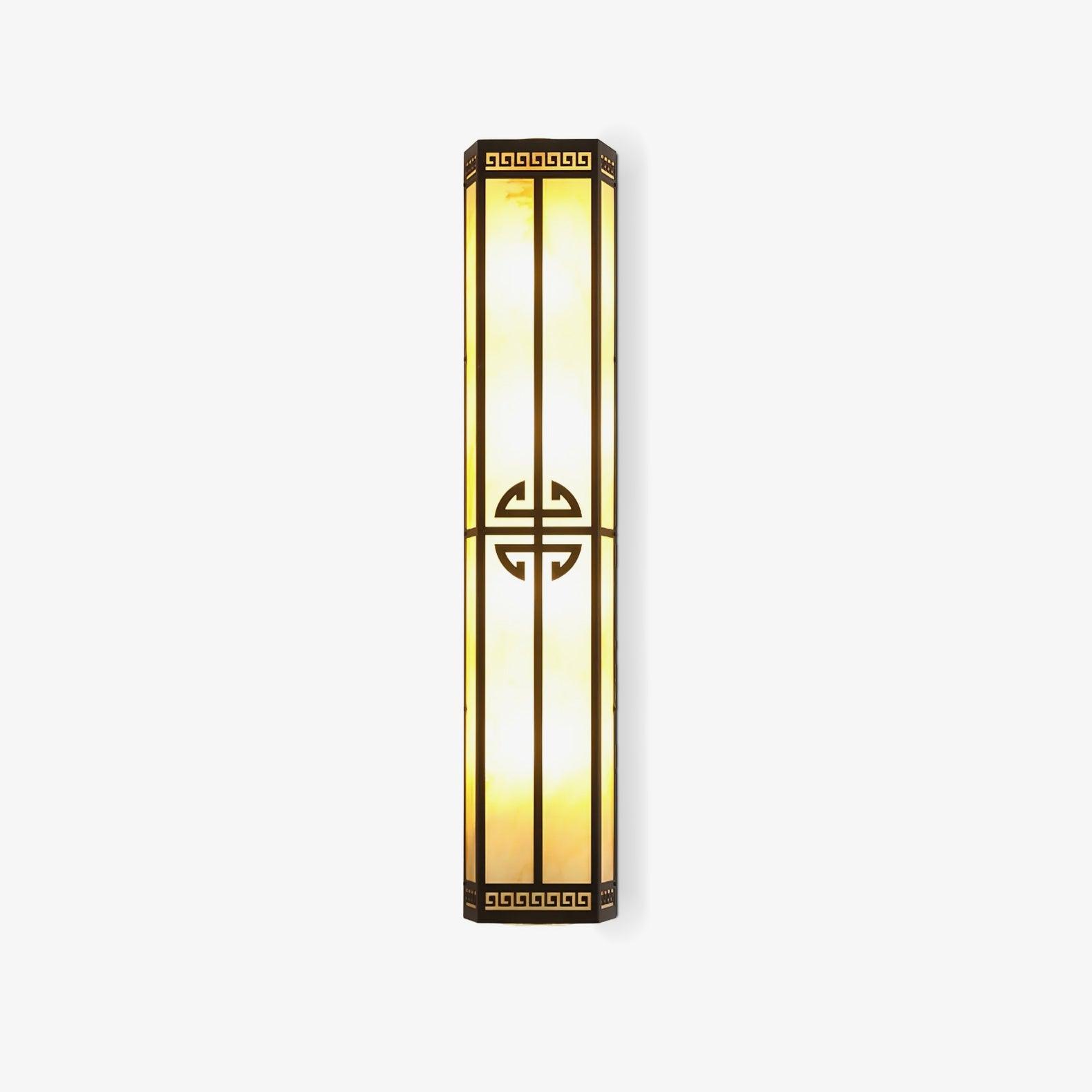 After Hours Exterior Wall Light, Outdoor Wall Light, Metal, L 7.9″ x W 4.7″ x H 47.2″