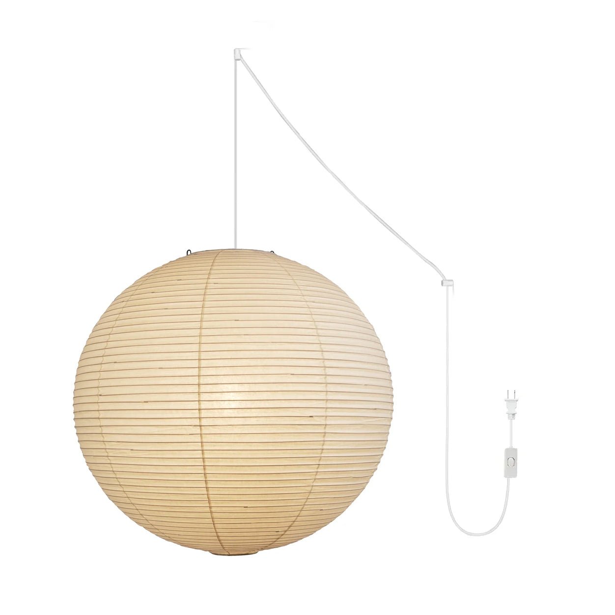 Akari a Round Swag Light Pendant Light