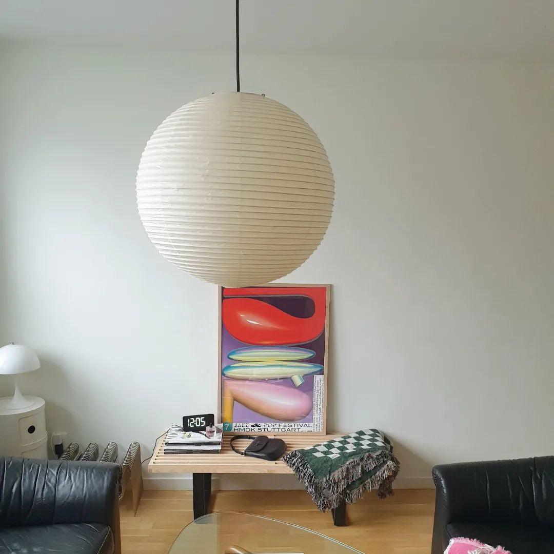 Washi Paper Round Series Ceiling Light
