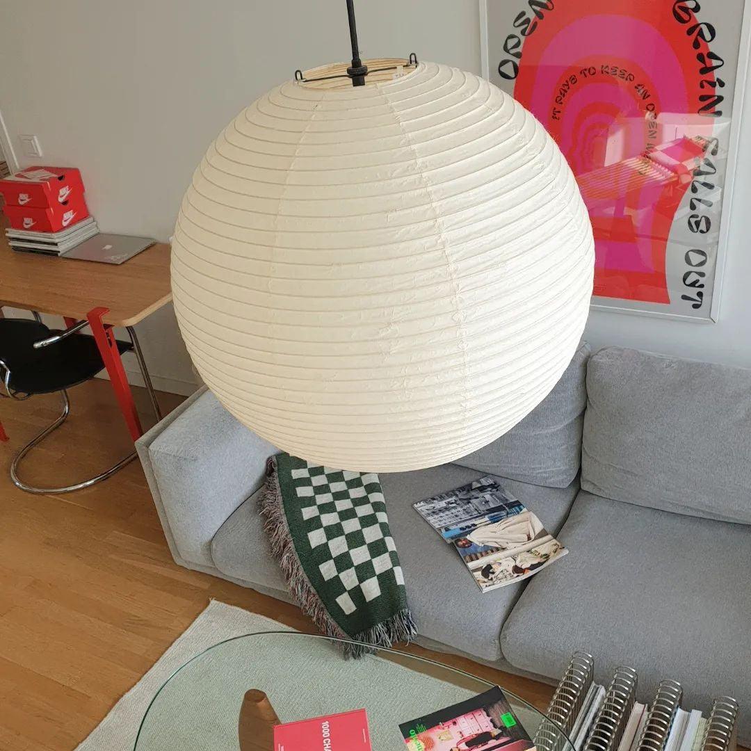 Washi Paper Round Series Ceiling Light