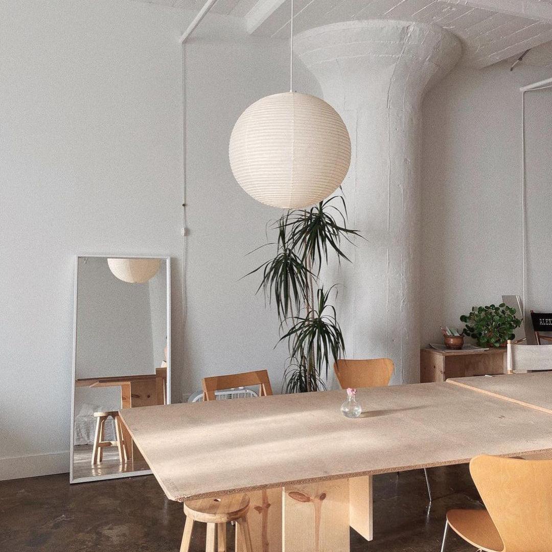 Washi Paper Round Series Ceiling Light