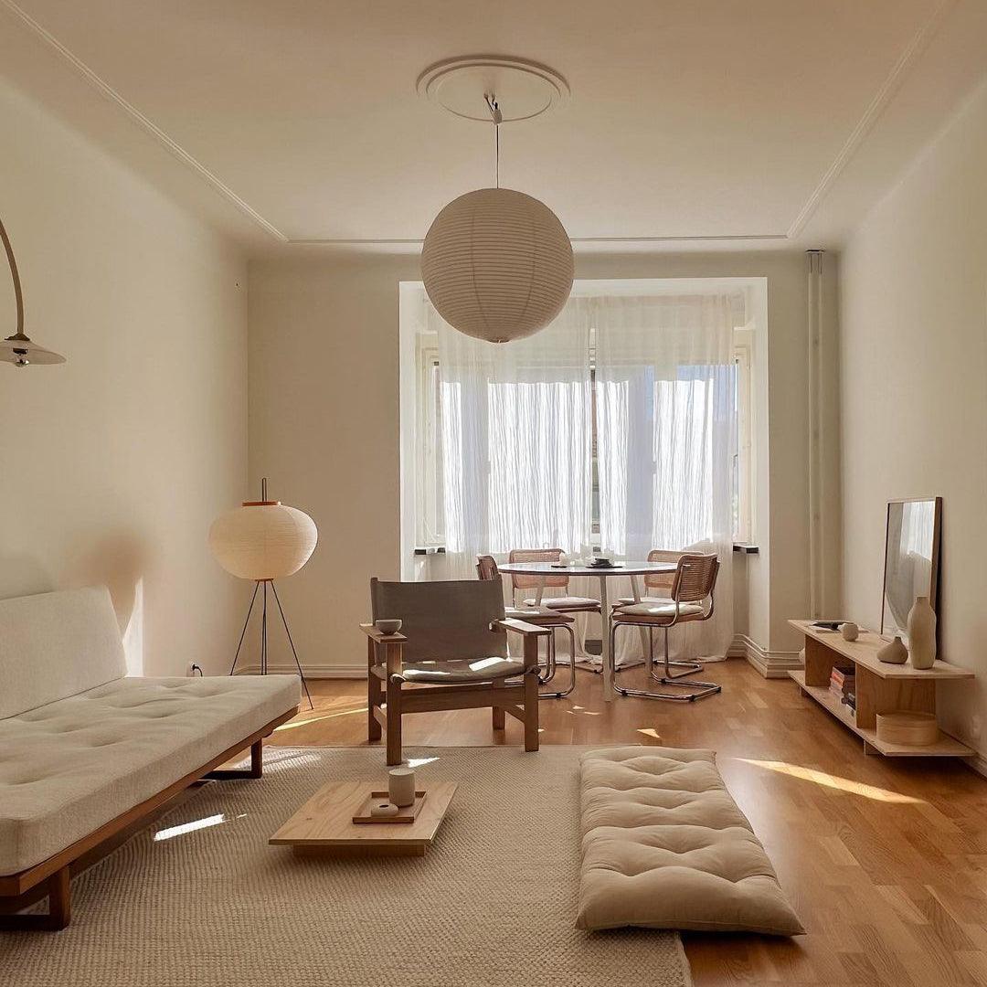 Washi Paper Round Series Ceiling Light
