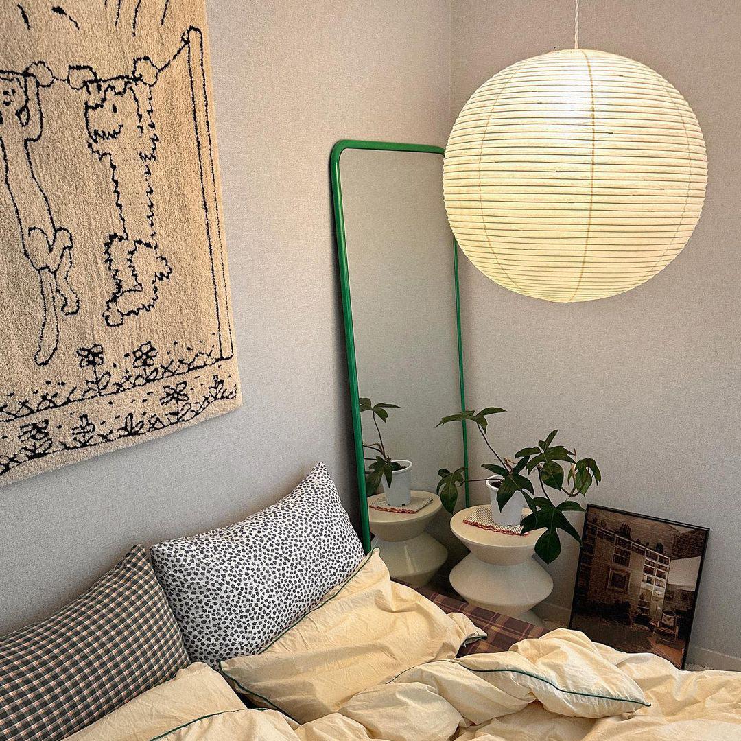 Washi Paper Round Series Ceiling Light