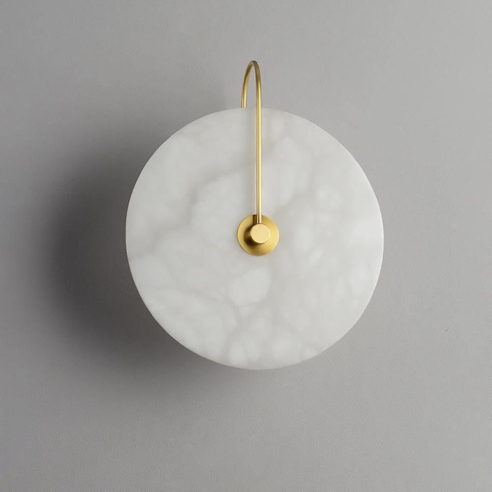 Alabaster LED Wall Light, Hardwired Wall Sconce, detail 33
