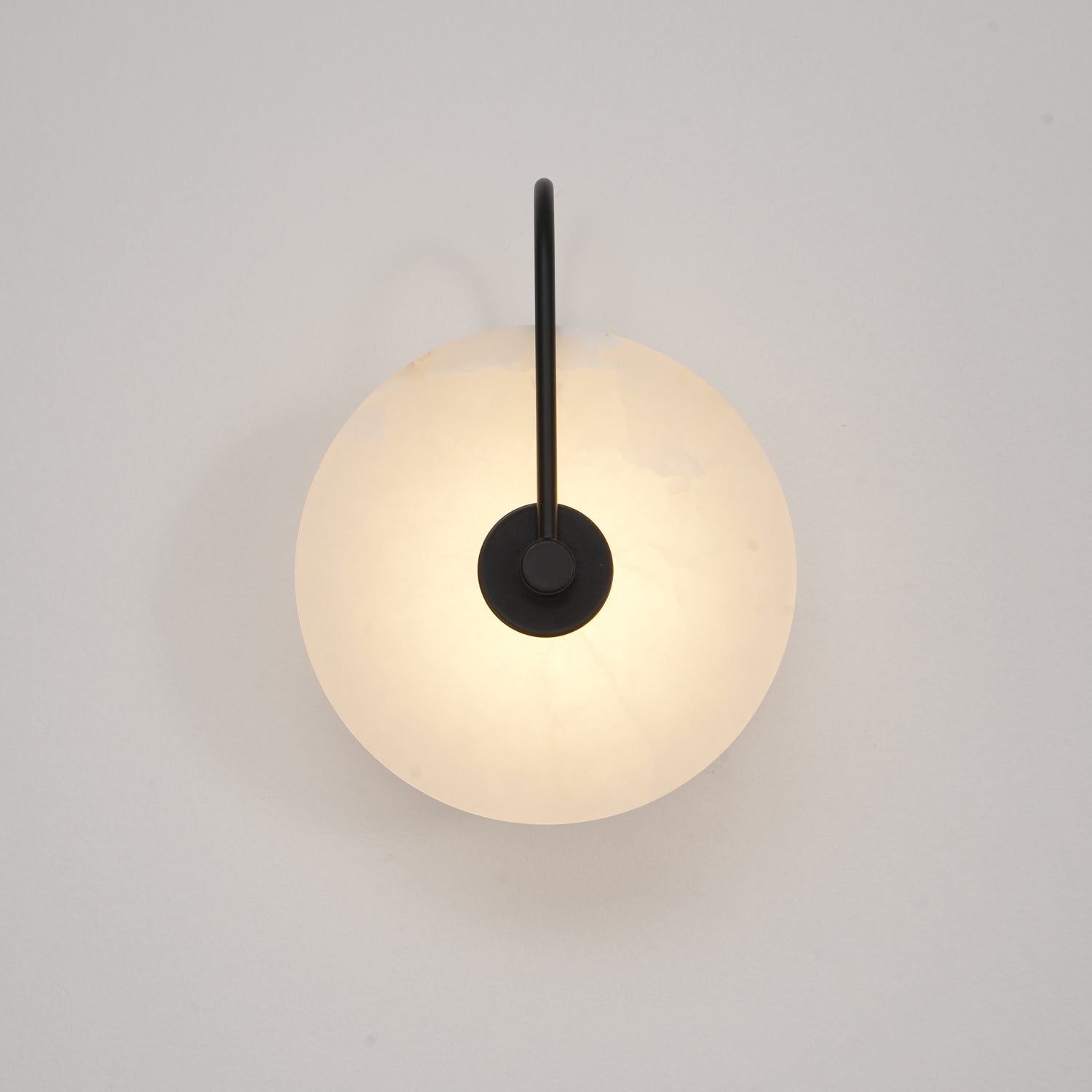 Alabaster LED Wall Light, Hardwired Wall Sconce, detail 48
